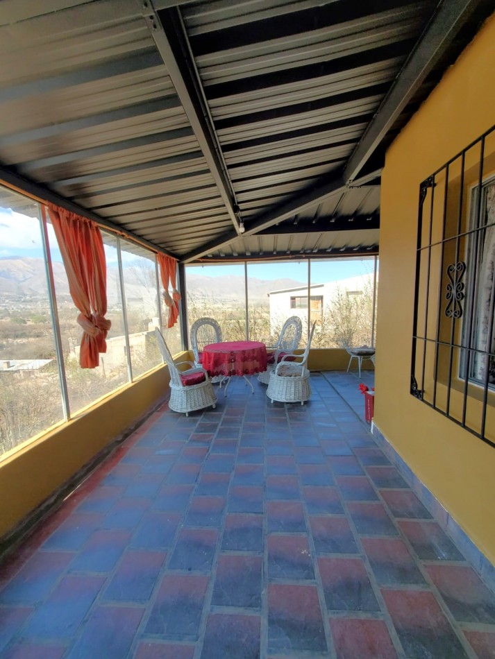 ALQUILER TEMPORARIO CASA 6 PERSONAS, TAFI DEL VALLE - LOMA DE LA CRUZ - 2D, GALERIA, ASADOR, COCHERA