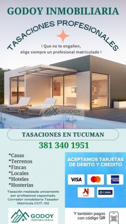 Tasacion inmobiliaria - TERRENOS