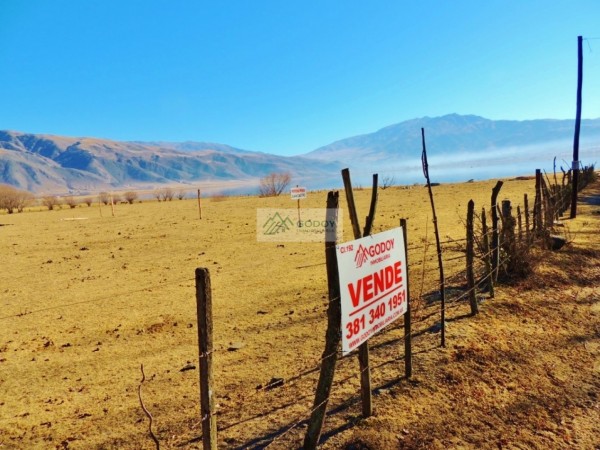 Terreno En Venta De 1.300 m2, Ubicado EN EL MOLLAR Zona Lago/ muelle - Tafi Del Valle