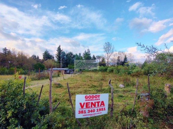 Venta Terreno 517 M2 La Ovejeria Tafi Del Valle